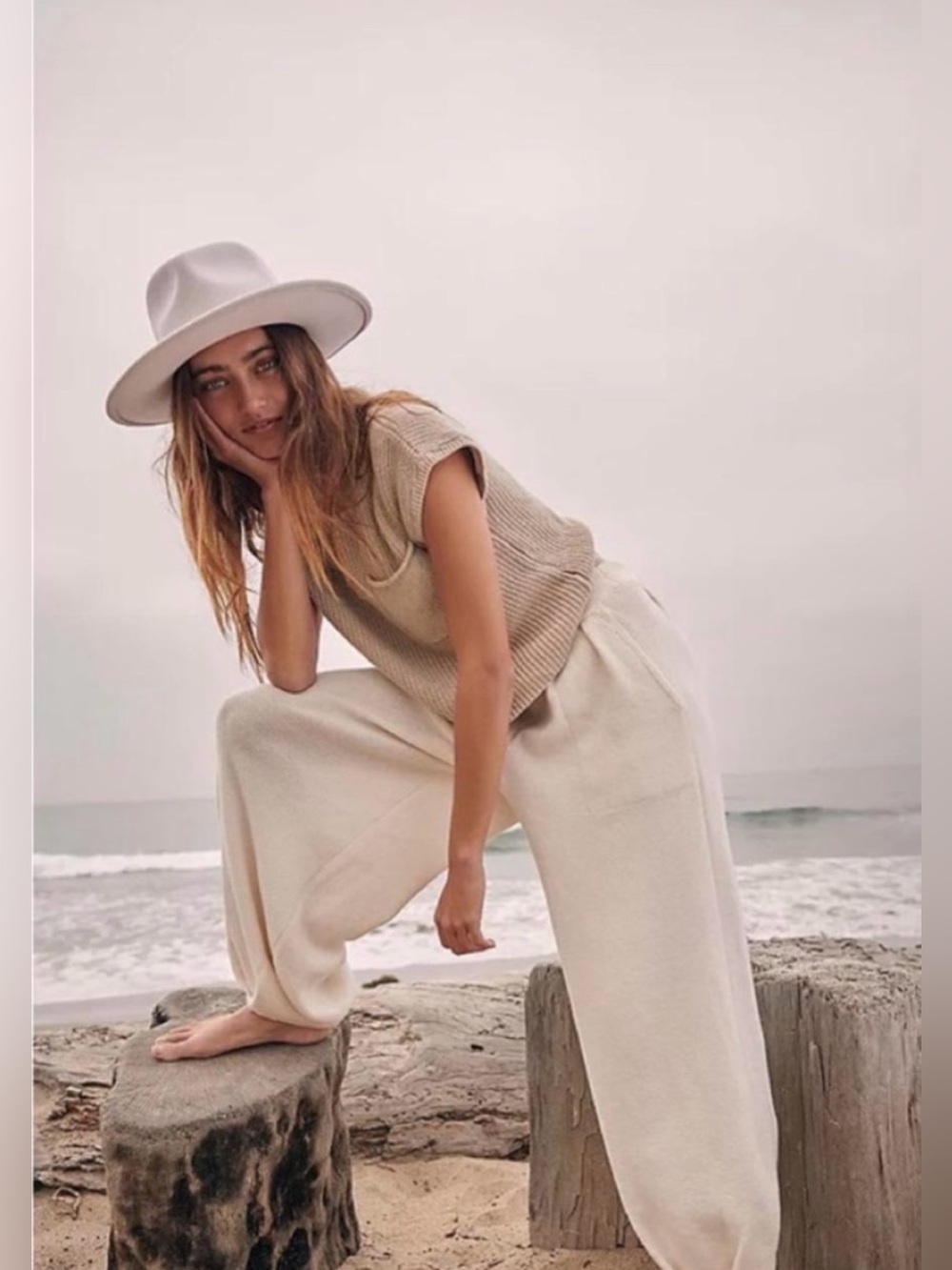 Free People freya knit balloon pants